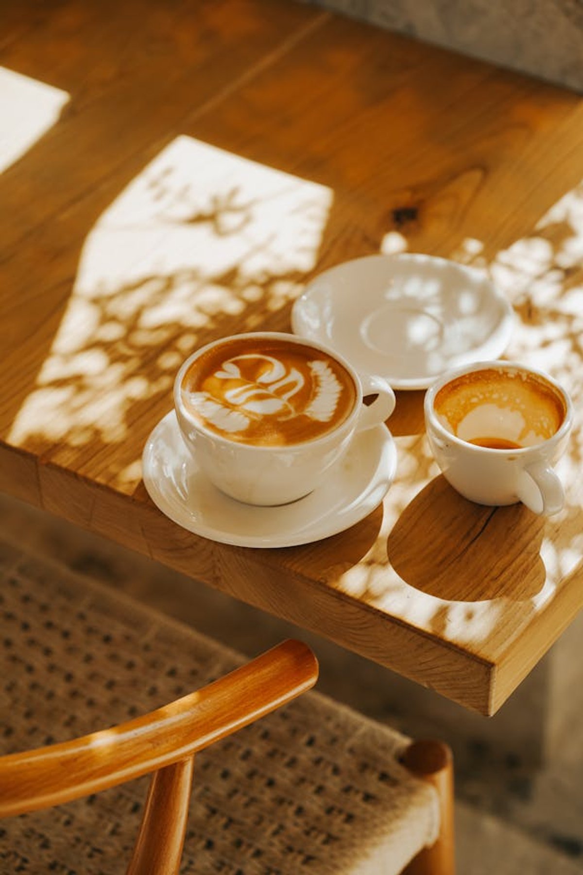 Hand-crafted lattes, cappuccinos, and teas