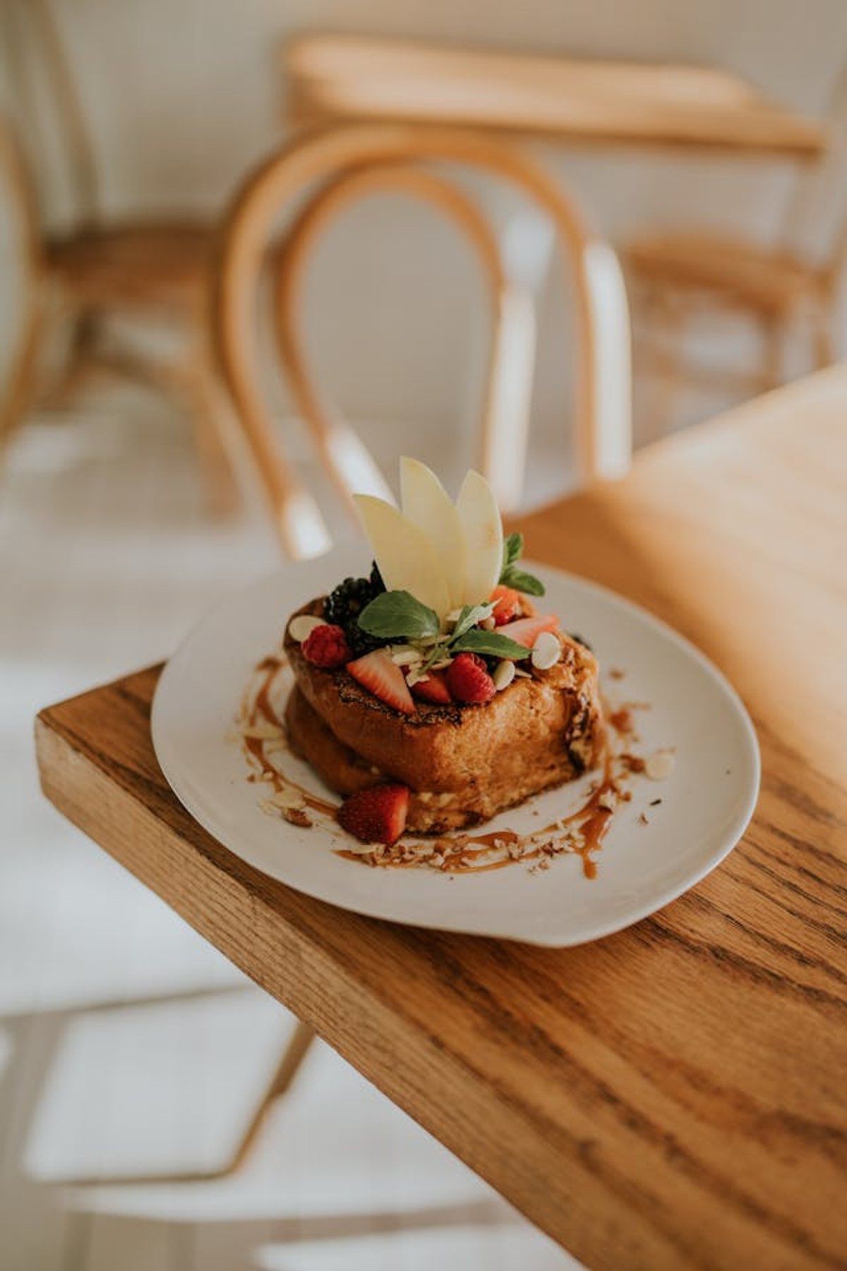 Breakfast favorites like pancakes, eggs, and toast